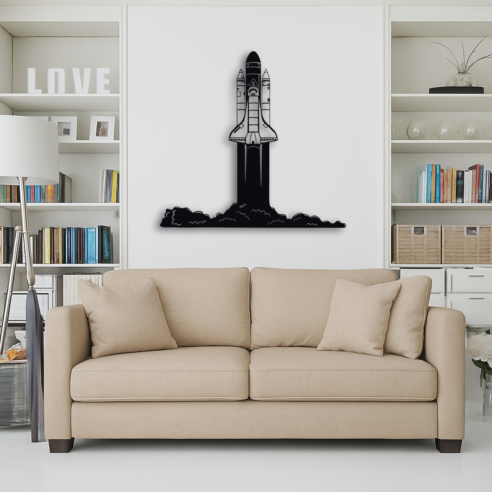 Geometric Metal Wall Art